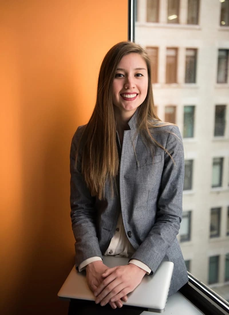Professional founder in a calm workspace
